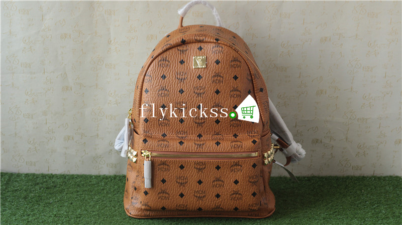 MCM Backpack Brown Big Size